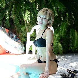 ※3日間限定【流出】リケジョ高学歴ギャル　休日リゾートハメ撮り　褐色バキバキボディをガクガク悶えさせトロ顔ハメ撮りSEX【個人撮】【高画質DL有】