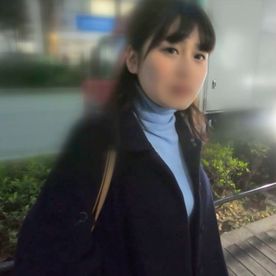 【素人】ゆるふわな雰囲気のFカップ大学生”ももちゃん” 無毛おまんこへの手マンとバイブの刺激で即イキ！ セックスがしたくておねだりフェラチオ♥