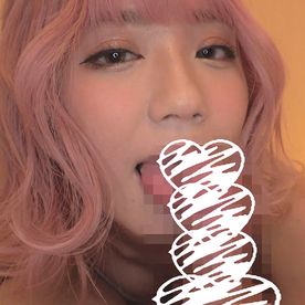 【完全主観】顔面偏差値が高すぎるピンク髪ギャルに精子を搾り取られる